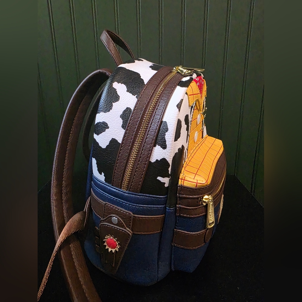 Loungefly Red and Yellow Toy Story Backpack - Picture 3 of 7